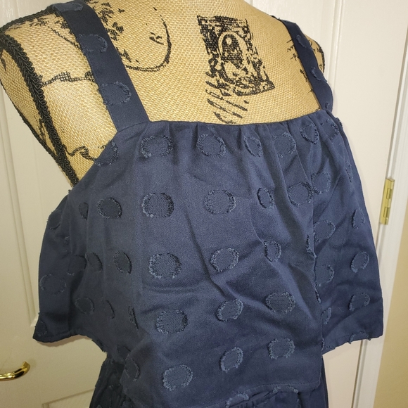 1901Clip Dot Popover Maxi Dress - Picture 10 of 13